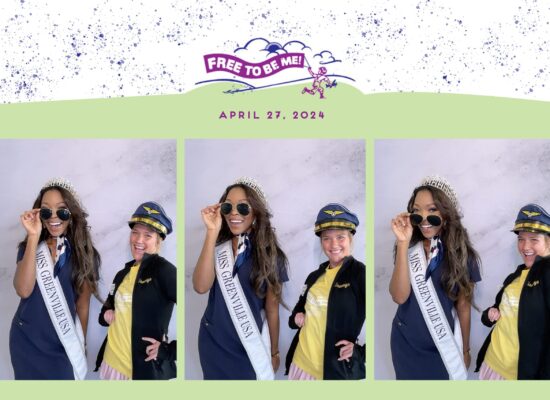 free to be me greenville nc photo booth